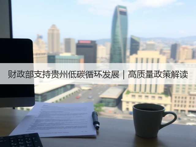 财政部支持贵州低碳循环发展|高质量政策解读(图1) 财政部支持贵州低碳循环发展|高质量政策解读(图1)
