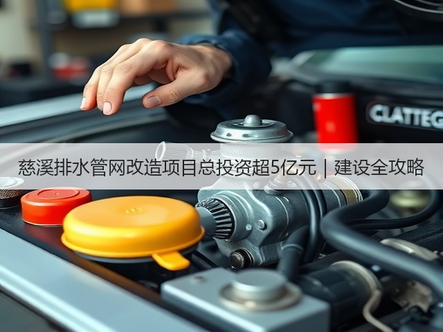 慈溪排水管网改造项目总投资超5亿元|建设全攻略(图3) 慈溪排水管网改造项目总投资超5亿元|建设全攻略(图3)