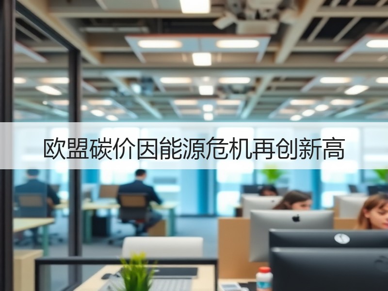 欧盟碳价因能源危机再创新高