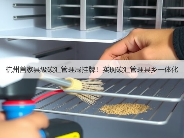 杭州首家县级碳汇管理局挂牌！实现碳汇管理县乡一体化(图1)