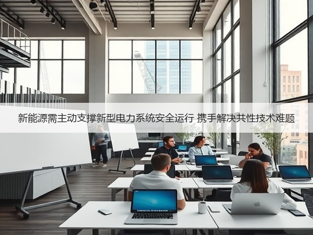 新能源需主动支撑新型电力系统安全运行 携手解决共性技术难题(图2) 新能源需主动支撑新型电力系统安全运行 携手解决共性技术难题(图2)