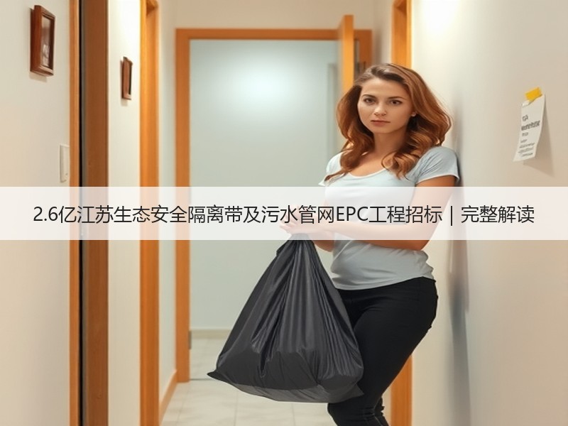2.6亿江苏生态安全隔离带及污水管网EPC工程招标|完整解读 2.6亿江苏生态安全隔离带及污水管网EPC工程招标|完整解读