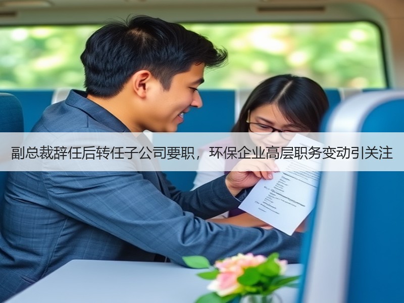 副总裁辞任后转任子公司要职,环保企业高层职务变动引关注 副总裁辞任后转任子公司要职,环保企业高层职务变动引关注