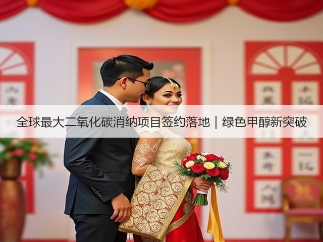 全球最大二氧化碳消纳项目签约落地|绿色甲醇新突破(图3) 全球最大二氧化碳消纳项目签约落地|绿色甲醇新突破(图3)