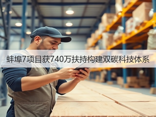 蚌埠7项目获740万扶持构建双碳科技体系(图3)