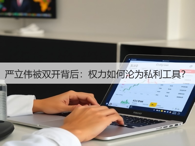 严立伟被双开背后:权力如何沦为私利工具? 严立伟被双开背后:权力如何沦为私利工具?