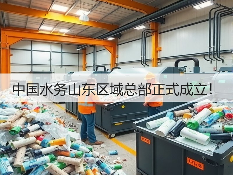 中国水务山东区域总部正式成立！