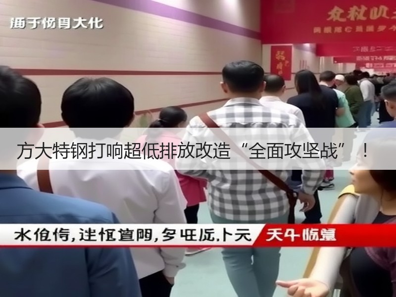 方大特钢打响超低排放改造“全面攻坚战” ！