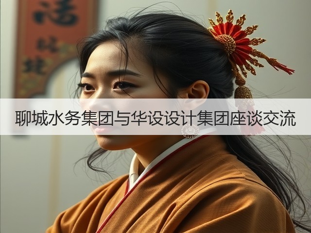 聊城水务集团与华设设计集团座谈交流(图2) 聊城水务集团与华设设计集团座谈交流(图2)