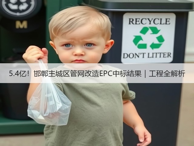 5.4亿！邯郸主城区管网改造EPC中标结果｜工程全解析(图1)