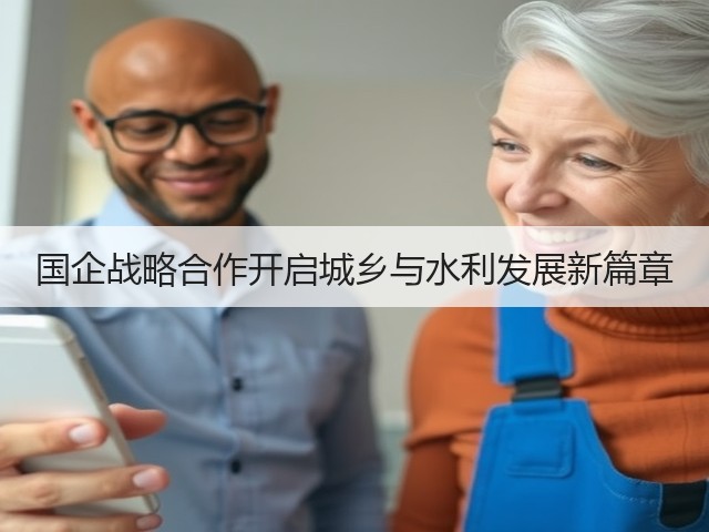 国企战略合作开启城乡与水利发展新篇章(图1)