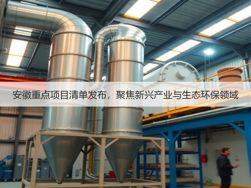 安徽重点项目清单发布，聚焦新兴产业与生态环保领域