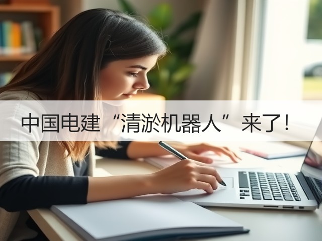 中国电建“清淤机器人”来了!(图1) 中国电建“清淤机器人”来了!(图1)