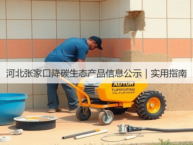 河北张家口降碳生态产品信息公示｜实用指南(图3)