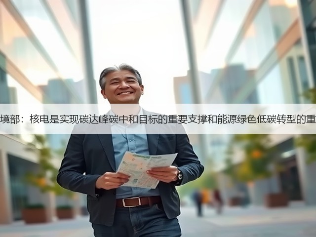 生态环境部：核电是实现碳达峰碳中和目标的重要支撑和能源绿色低碳转型的重要选项(图1)