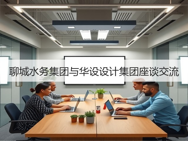 聊城水务集团与华设设计集团座谈交流(图1) 聊城水务集团与华设设计集团座谈交流(图1)