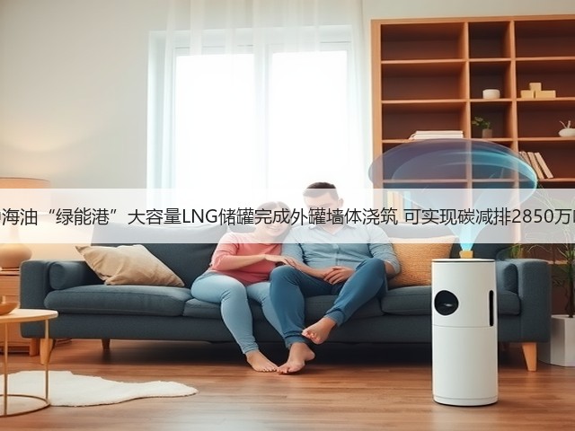 中海油“绿能港”大容量LNG储罐完成外罐墙体浇筑 可实现碳减排2850万吨(图3) 中海油“绿能港”大容量LNG储罐完成外罐墙体浇筑 可实现碳减排2850万吨(图3)
