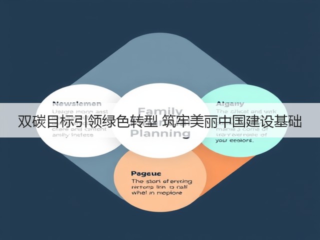 双碳目标引领绿色转型 筑牢美丽中国建设基础(图3) 双碳目标引领绿色转型 筑牢美丽中国建设基础(图3)