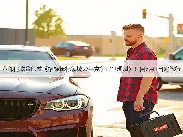 八部门联合印发《招标投标领域公平竞争审查规则》!自5月1日起施行(图1) 八部门联合印发《招标投标领域公平竞争审查规则》!自5月1日起施行(图1)