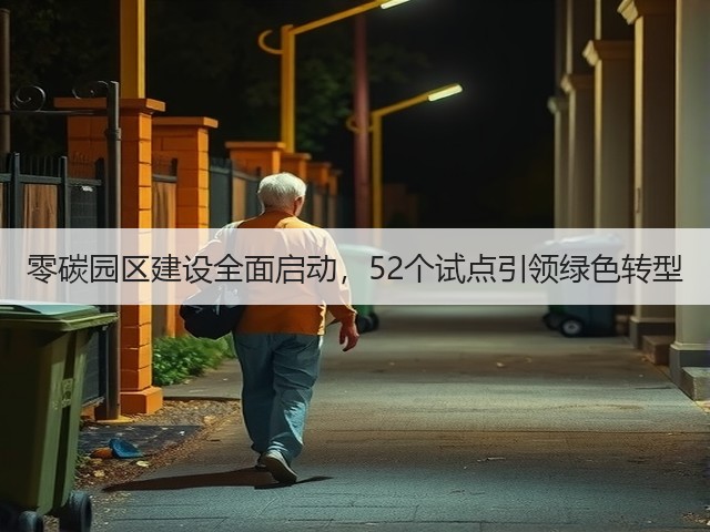 零碳园区建设全面启动,52个试点引领绿色转型(图1) 零碳园区建设全面启动,52个试点引领绿色转型(图1)
