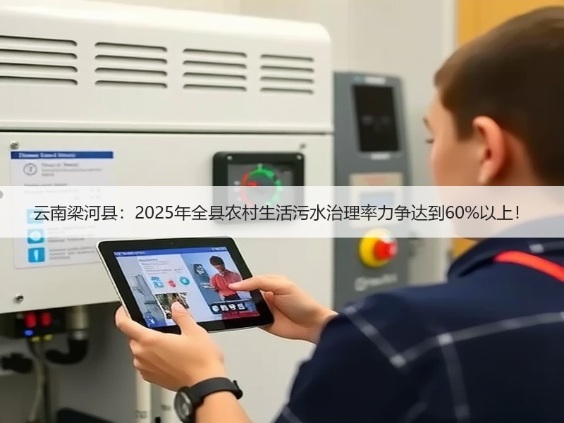云南梁河县：2025年全县农村生活污水治理率力争达到60%以上！