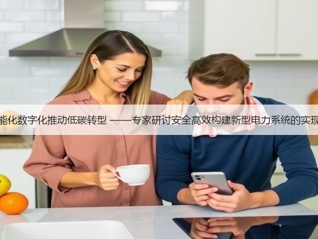 以智能化数字化推动低碳转型 ——专家研讨安全高效构建新型电力系统的实现路径(图1) 以智能化数字化推动低碳转型 ——专家研讨安全高效构建新型电力系统的实现路径(图1)