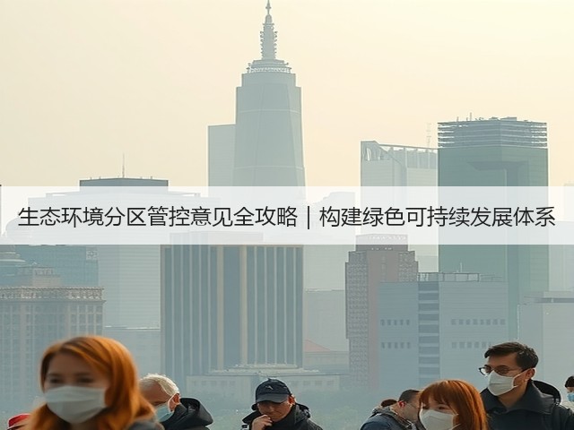 生态环境分区管控意见全攻略|构建绿色可持续发展体系(图2) 生态环境分区管控意见全攻略|构建绿色可持续发展体系(图2)
