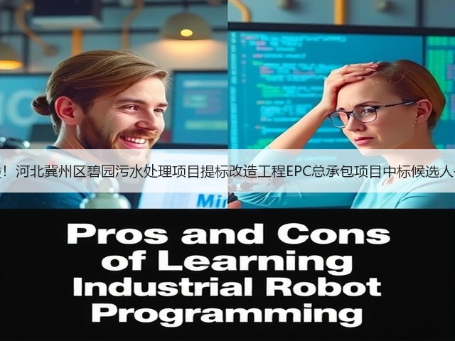 准四类！河北冀州区碧园污水处理项目提标改造工程EPC总承包项目中标候选人公示！(图1)