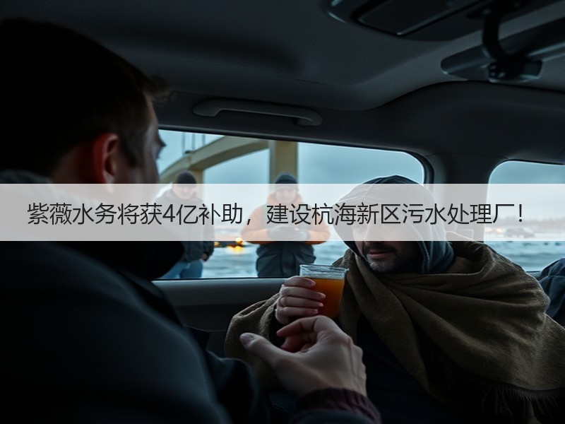 紫薇水务将获4亿补助，建设杭海新区污水处理厂！