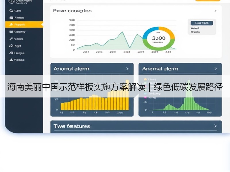 海南美丽中国示范样板实施方案解读|绿色低碳发展路径 海南美丽中国示范样板实施方案解读|绿色低碳发展路径
