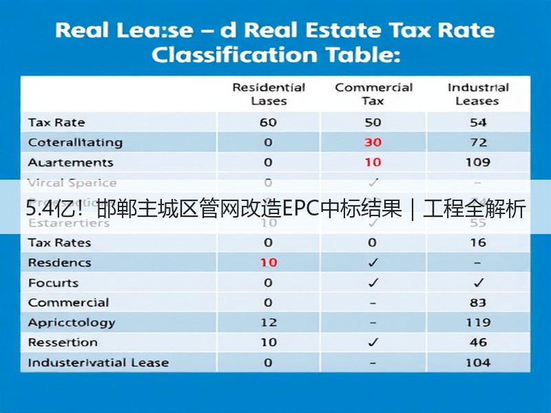 5.4亿!邯郸主城区管网改造EPC中标结果|工程全解析 5.4亿!邯郸主城区管网改造EPC中标结果|工程全解析