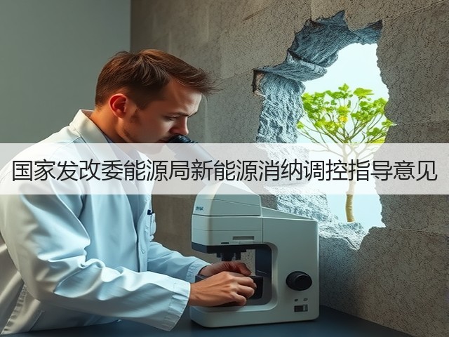 国家发改委能源局新能源消纳调控指导意见(图1)