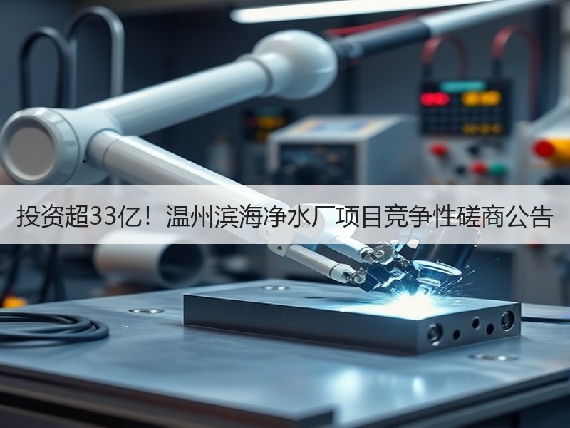 投资超33亿！温州滨海净水厂项目竞争性磋商公告