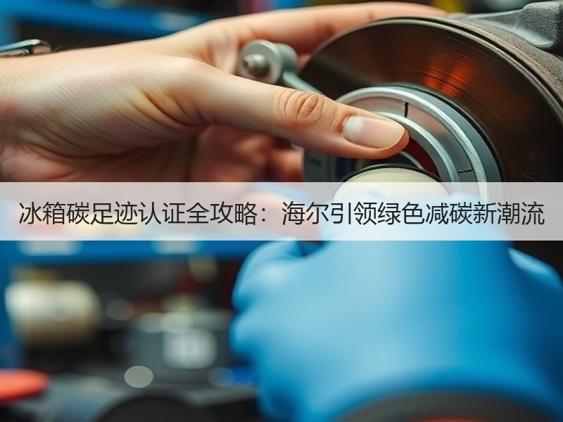 冰箱碳足迹认证全攻略：海尔引领绿色减碳新潮流