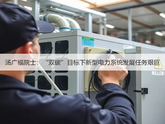 汤广福院士:“双碳”目标下新型电力系统发展任务艰巨(图3) 汤广福院士:“双碳”目标下新型电力系统发展任务艰巨(图3)