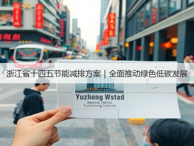 浙江省十四五节能减排方案|全面推动绿色低碳发展(图1) 浙江省十四五节能减排方案|全面推动绿色低碳发展(图1)
