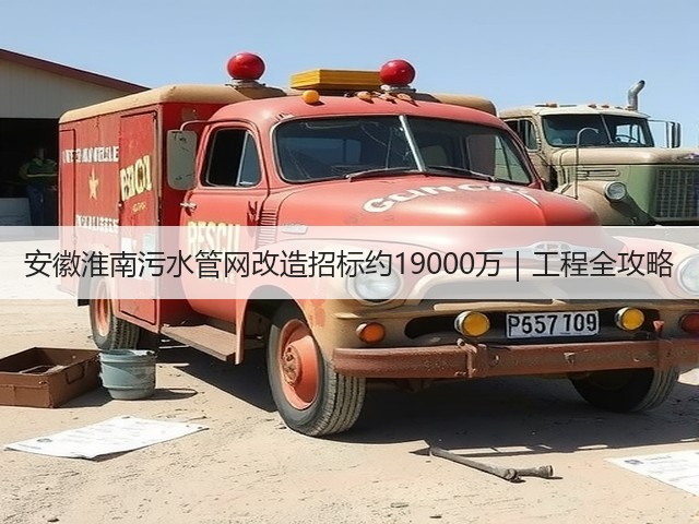 安徽淮南污水管网改造招标约19000万|工程全攻略(图1) 安徽淮南污水管网改造招标约19000万|工程全攻略(图1)