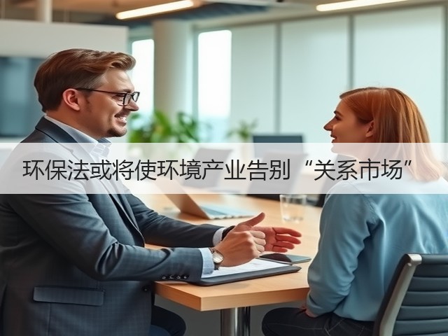 环保法或将使环境产业告别“关系市场”(图2) 环保法或将使环境产业告别“关系市场”(图2)