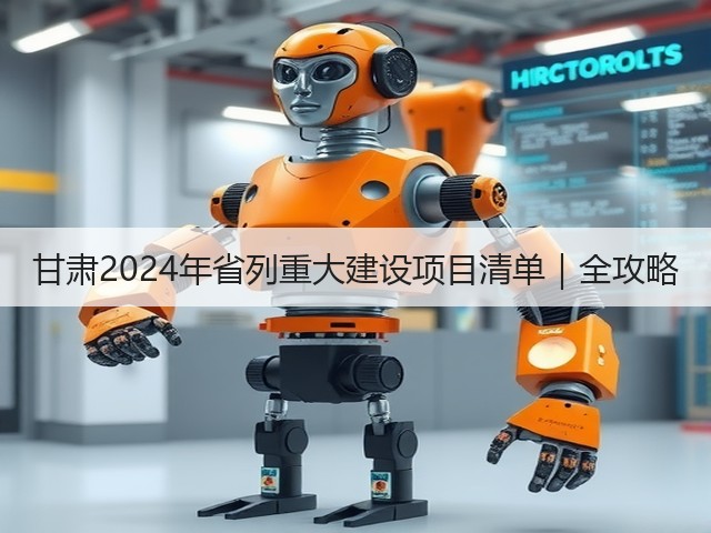 甘肃2024年省列重大建设项目清单|全攻略(图2) 甘肃2024年省列重大建设项目清单|全攻略(图2)