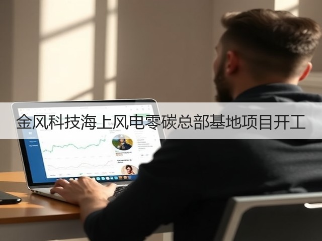 金风科技海上风电零碳总部基地项目开工(图1) 金风科技海上风电零碳总部基地项目开工(图1)