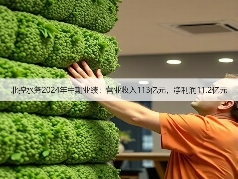 北控水务2024年中期业绩:营业收入113亿元,净利润11.2亿元 北控水务2024年中期业绩:营业收入113亿元,净利润11.2亿元