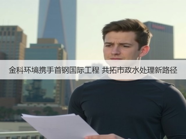 金科环境携手首钢国际工程 共拓市政水处理新路径(图3) 金科环境携手首钢国际工程 共拓市政水处理新路径(图3)