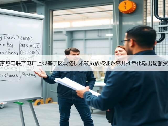 多家热电联产电厂上线基于区块链技术碳排放核证系统并批量化输出配额资产(图3)