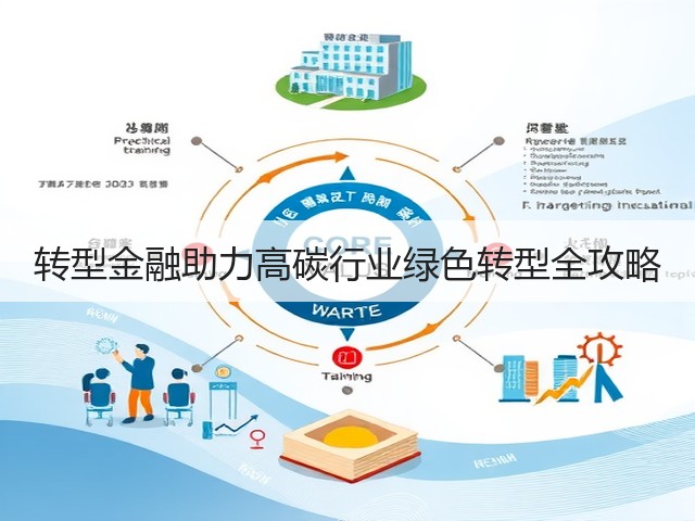 转型金融助力高碳行业绿色转型全攻略(图1)