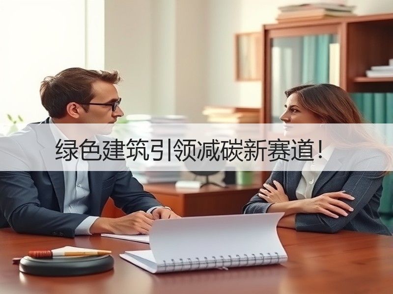 绿色建筑引领减碳新赛道！
