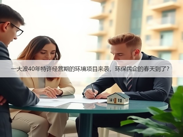 一大波40年特许经营期的环境项目来袭,环保民企的春天到了?(图3) 一大波40年特许经营期的环境项目来袭,环保民企的春天到了?(图3)