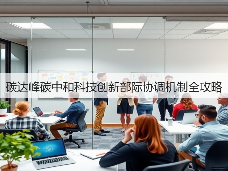碳达峰碳中和科技创新部际协调机制全攻略 碳达峰碳中和科技创新部际协调机制全攻略