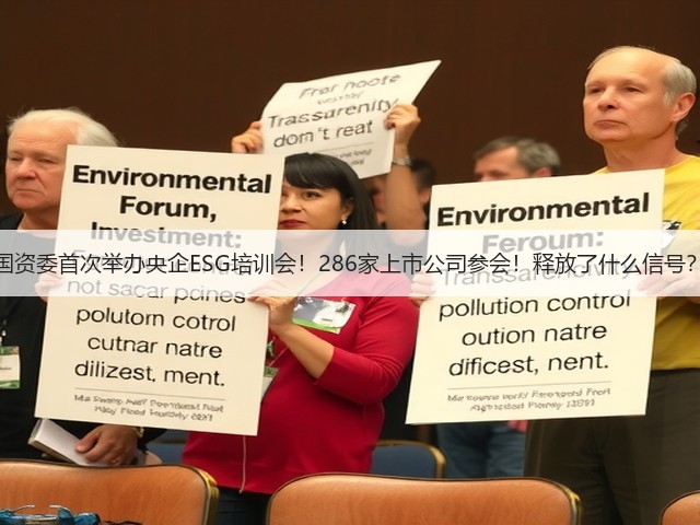 国资委首次举办央企ESG培训会!286家上市公司参会!释放了什么信号?(图1) 国资委首次举办央企ESG培训会!286家上市公司参会!释放了什么信号?(图1)