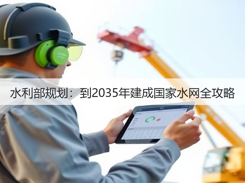 水利部规划：到2035年建成国家水网全攻略