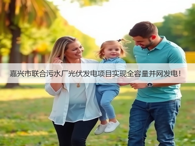 嘉兴市联合污水厂光伏发电项目实现全容量并网发电!(图2) 嘉兴市联合污水厂光伏发电项目实现全容量并网发电!(图2)